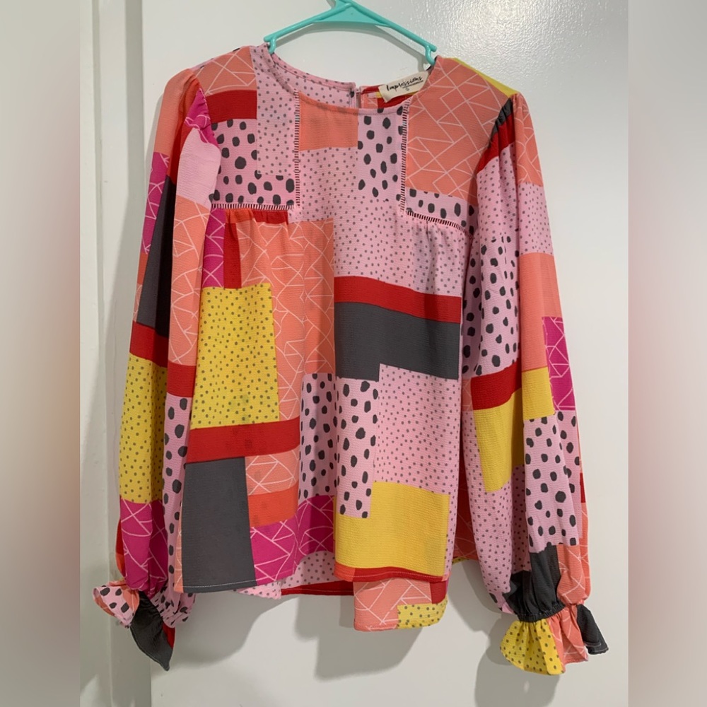 Patchwork Blouse - image 1